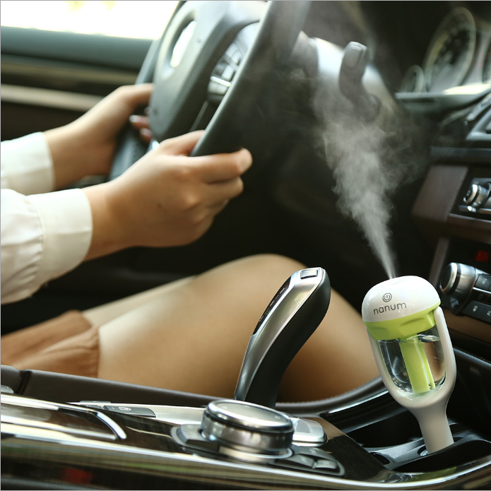 Car Humidifier Air Purifier Freshener Essential Oil Diffuser