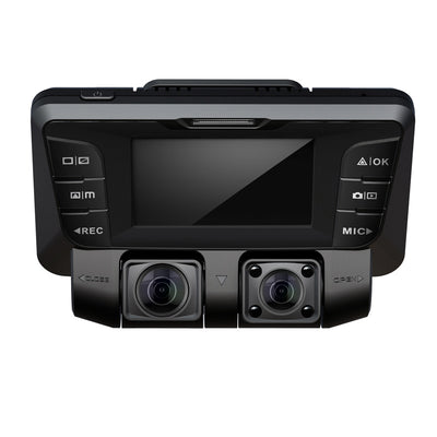 Car Driving Recorder HD Night Vision Dual-Lens Panoramic View Driving Recorder