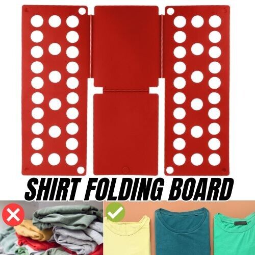 Clothes Folder Kids Folding Board Laundry Organizer T-Shirt Fast Fold Children
