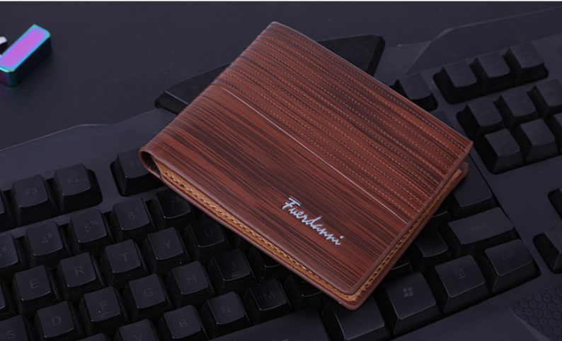 Embossed multi-card fashion wallet