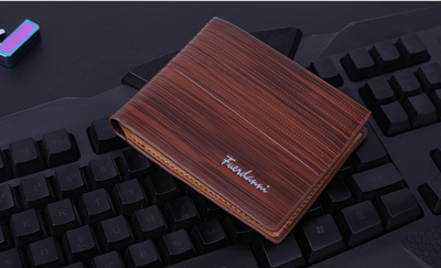 Embossed multi-card fashion wallet