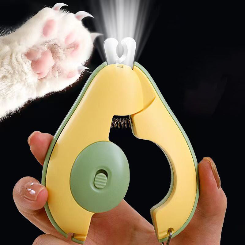 Professional Pet Nail Clipper LED Light Pet Nail Clipper Claw Grooming Scissors, Dog & Cat Nail Clipper With LED Lights, Pet Nail Trimmer With Nail File